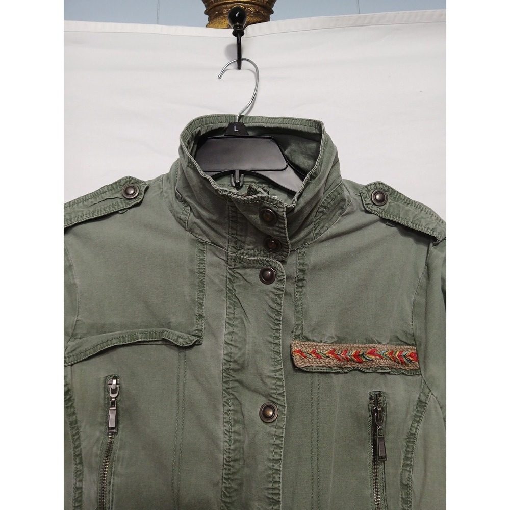 Daytrip utility cinch military grunge safari lightweight jacket size large - Picture 4 of 8